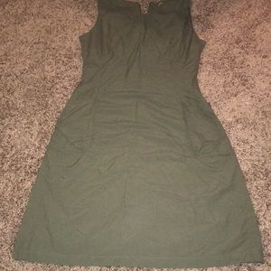 REI OLIVE CARGO LIKE UPF 50 DRESS EUC